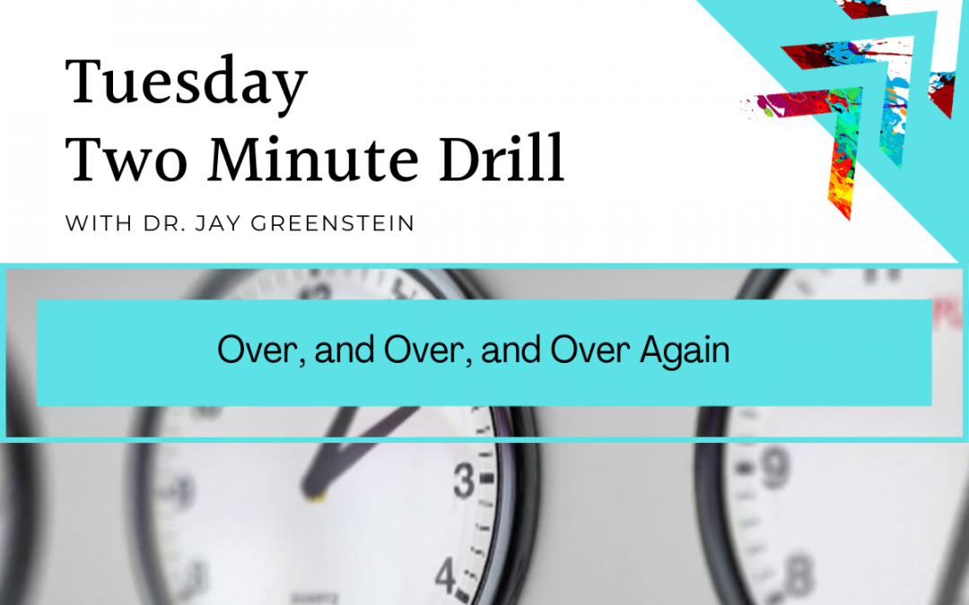 TMD: Over, and Over, and Over Again