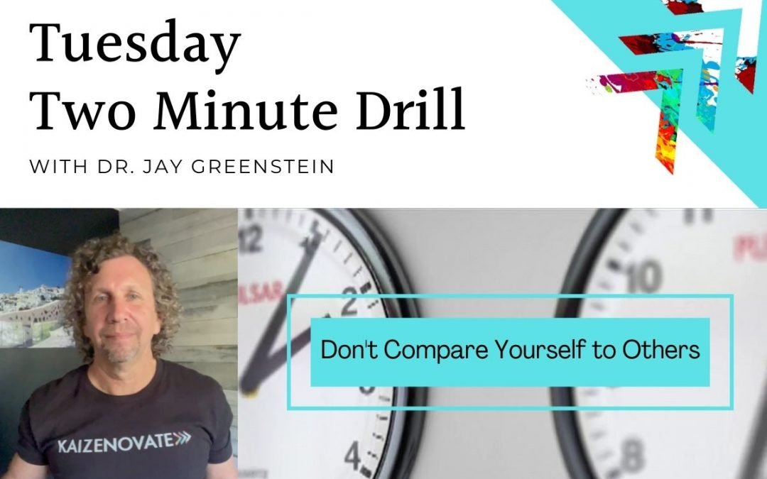 TMD: 3 Tricks to Not Compare Yourself With Others