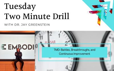 TMD: Battles, Breakthroughs, and Continuous Improvement