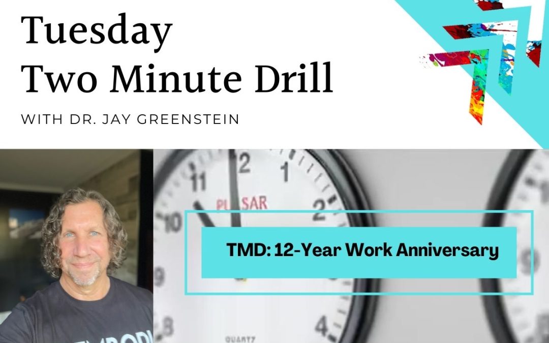 TMD: 12-Year Work Anniversary
